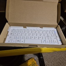 Portable Ultraslim Bluetooth Folding Keyboard iPad/iPhone/Mac & Phone Android 