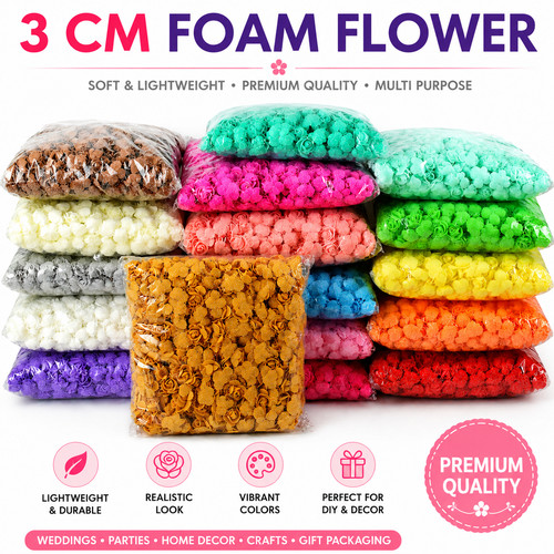 500pcs foam roses - 500pcs,