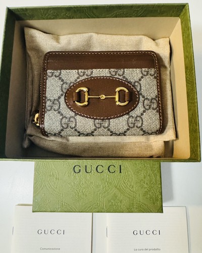Gucci wallet brown - wallet, pvc