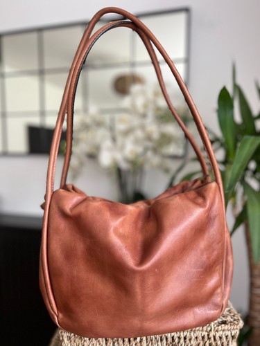 Vintage crok tan - crok, smooth
