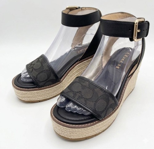 Coach signature jacquard mule - coach,