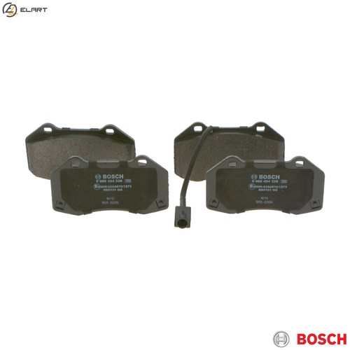 Brake pad set - pad,
