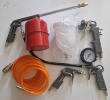 5 Piece Air Compressor Tool Kit. UNUSED WITHOUT ORIGINAL PACKAGING.