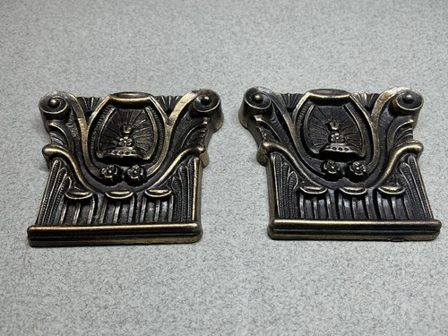 Brass furniture finial pillar - brass,