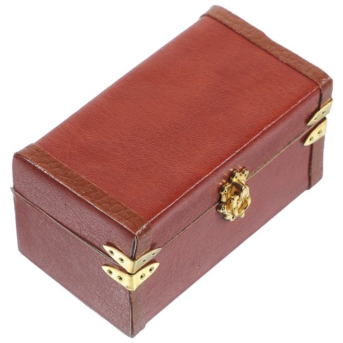 Miniature wooden suitcase - miniature,