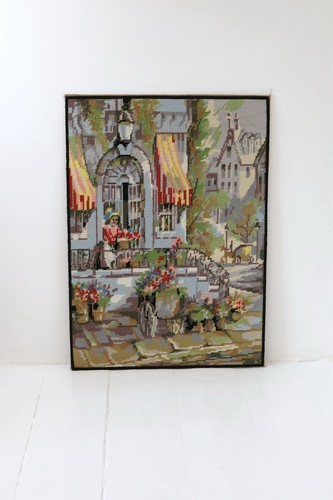 Vintage tapestry completed - vintage,