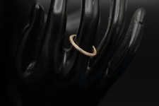 Pandora ME Pavé 14k Rose gold-plated ring with clear cubic zirconia ALE MET 50