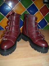 Topshop Aquarius leather goth
