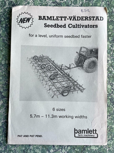 Bamlett vaderstad seedbed - bamlett,