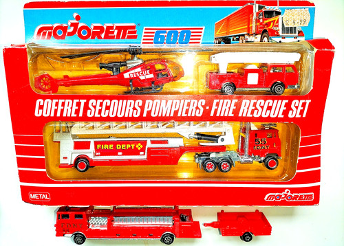 Majorette 600 690 fire rescue - majorette,