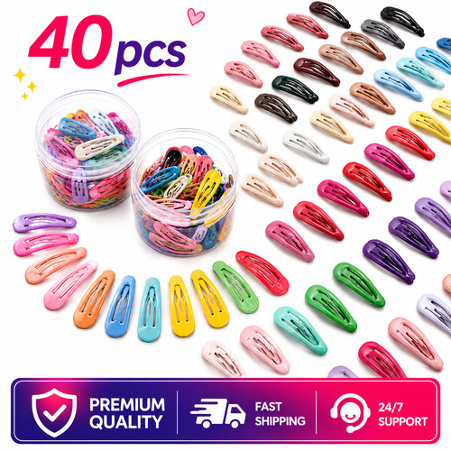 40pcs girls waterdrop - 10-40pcs,