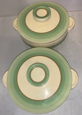 Pair Of Clarice Cliff Art Deco