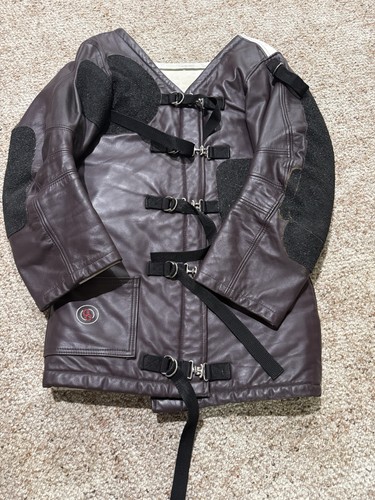 Leather shooting jacket - leather,