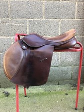 bates Jump saddle 17