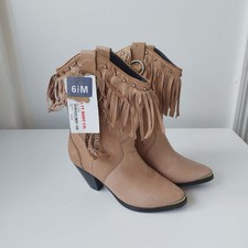 Santa cowboy boots - cowboy, beige
