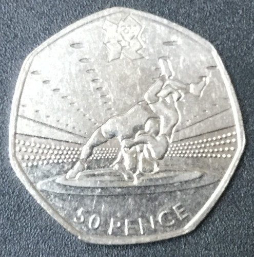 50p coin london - 50p,