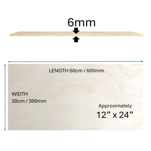 Birch ply plywood - plywood, 2mm