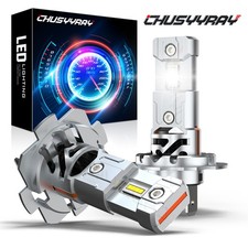 2x H7 LED Headlight Bulbs