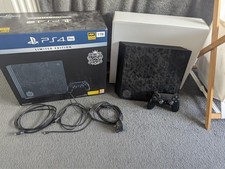 Play Station 4 Pro KINGDOM HEARTS III LIMITED EDITION W/ KH3 Deluxe Edition