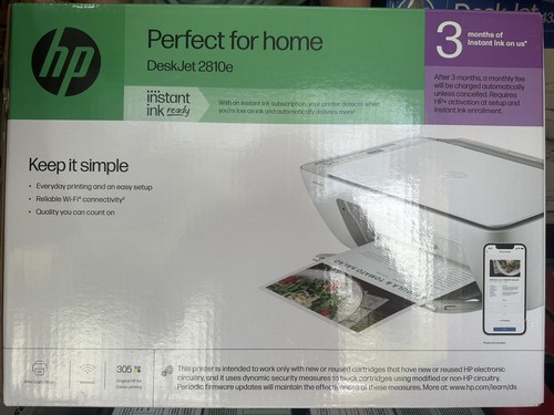 Deskjet 2810e all one - deskjet, all-in-one