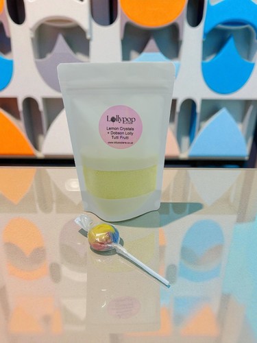Lemon sherbert crystal and a - sherbert, crystal's