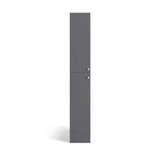 Bathroom Cabinet Cupboard Tall Harper Tallboy FreeStanding Grey 1900 x 300mm