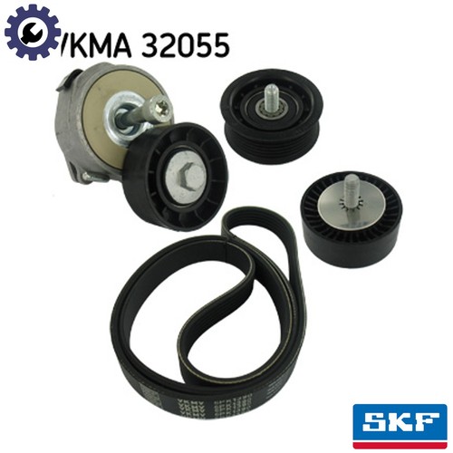 Vribbed belt set vkma - vribbed,