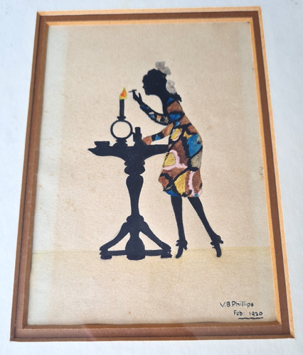 Antique signed small 1920 - antique,