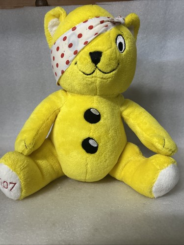 Pudsey bear plush soft toy - pudsey,