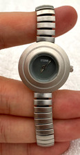 Storm UFO Watch Vintage Stretch Band Ladies Grey Dial Quartz Watch Working