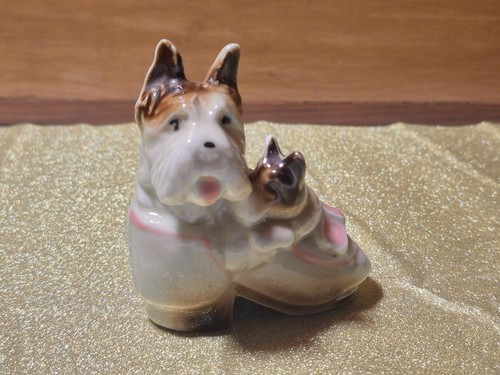Collectible porcelain yorkie - porcelain,
