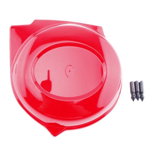 Red battery cover for honda - battery,