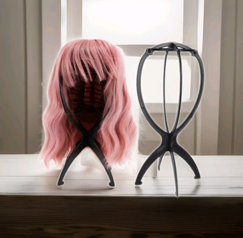 Collapsible wig stands - collapsible,