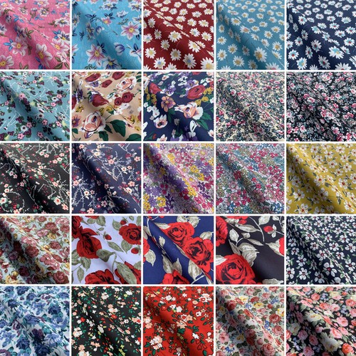 100 cotton woven floral - woven,