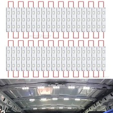 12V Car 120 LED Light Kits White Interior For Sprinters Ducato Transit LWB Van