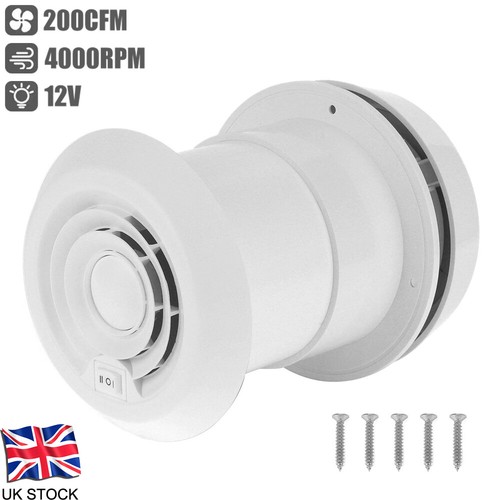 12v mushroom roof vent comet - mushroom,