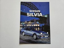 NISSAN SILVIA BROCHURE 1988