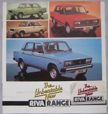 Lada Riva range Brochure