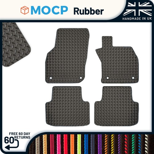 Rubber car mats fit skoda - rubber,