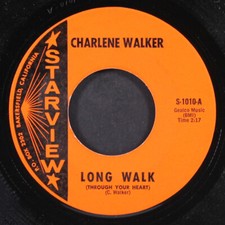 CHARLENE WALKER: long walk / mr. wolf STARVIEW 7" Single 45 RPM