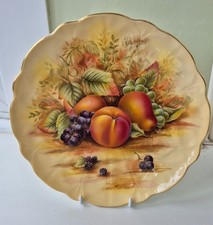 Aynsley Orchard Gold Plate.