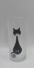 Vtg. HTF Frosted Cat Albert
