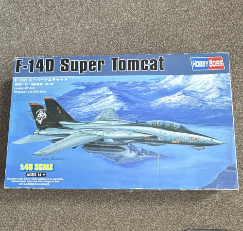 Hobbyboss 14d super tomcat - hobbyboss, f-14d