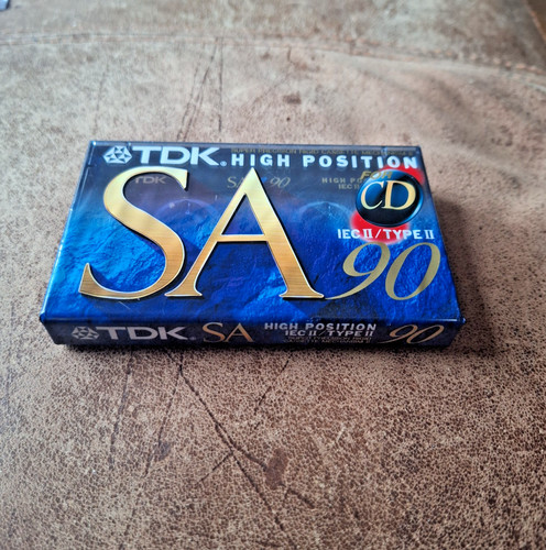 Vintage tdk sa90 cassette tape - tdk,