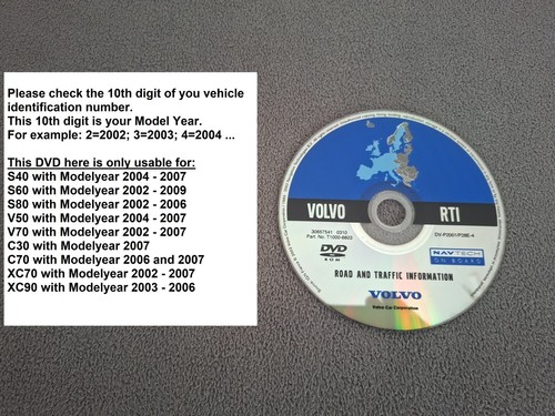 Dvd navigation volvo - navigation, rti