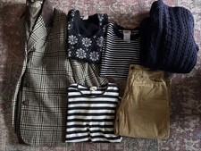 6 ITEM VINTAGE BUNDLE JOBLOT MIXED SIZES / BRANDS LAURA ASHLEY ST MICHAEL WOMENS