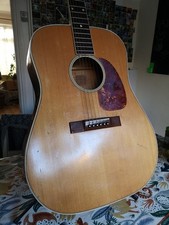 1963 Levin LM-26 Acoustic Guitar All Solid Handmade Vintage Good Condition