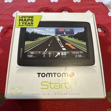 TomTom Start 25 (4EN52 Z1230) 5" GPS Sat Nav System With USB Power Lead