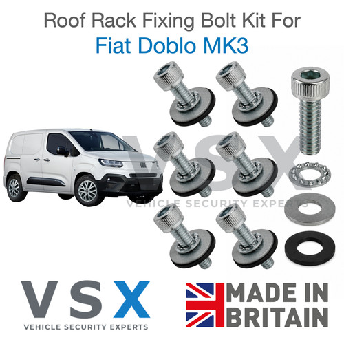 Roof rack fitting - roof, bolt