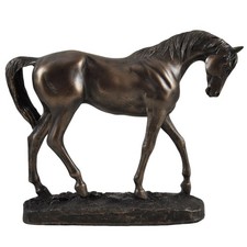 Horse Sculpture Graceful by David Geenty in Cold Cast Bronze Statue (06106)